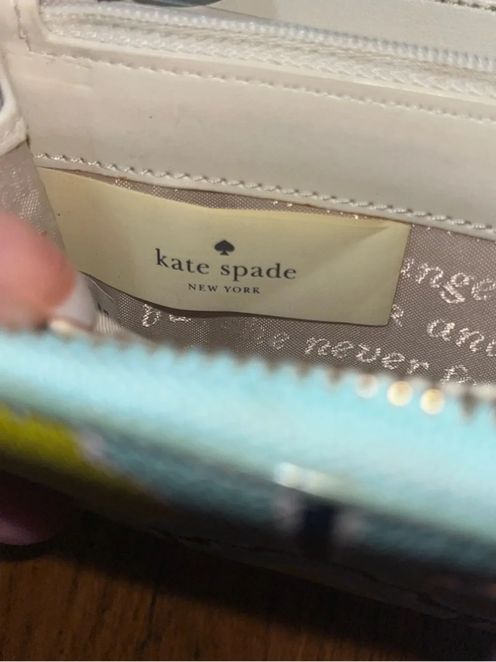 Kate Spade Cabana Tile Full Zip Wallet